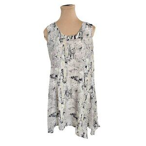 Stella Carakasi Light Grey Sleeveless Short Dress Sz S